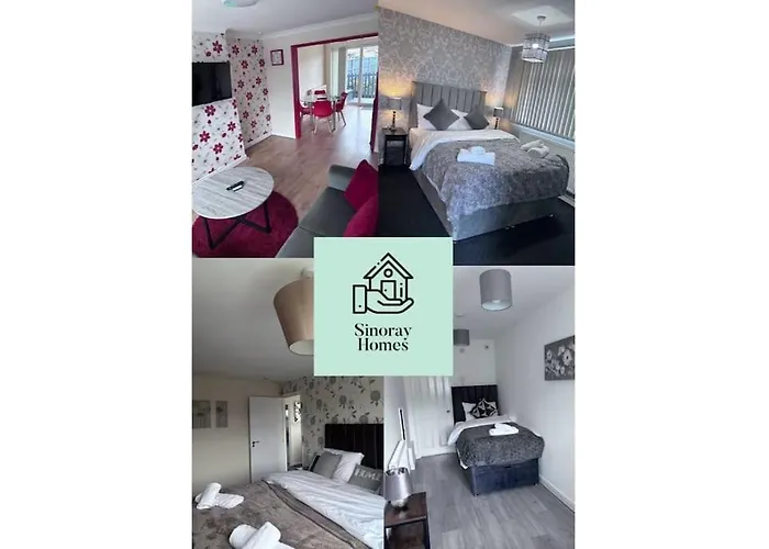 Luxury Home In Luton - Near L&D Hospital - Free Netflix & Wifi- Free Parking